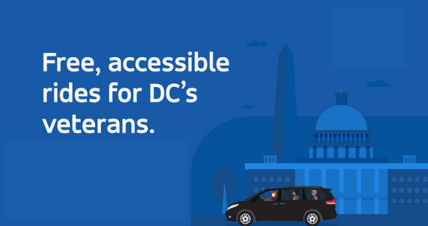 Free, accessible rides for DC's veterans.
