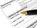 Vehicle Registration and Tags Photo of paper registration form and pen